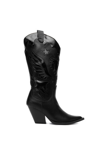 DeeZee Каубойски обувки W3LH170101 Черен - Mera.bg