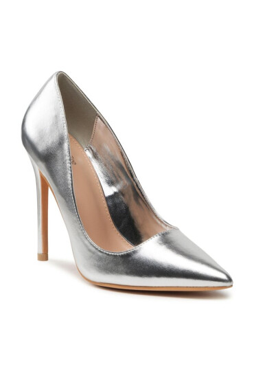 DeeZee Обувки на ток 92831-74 Silver - Mera.bg