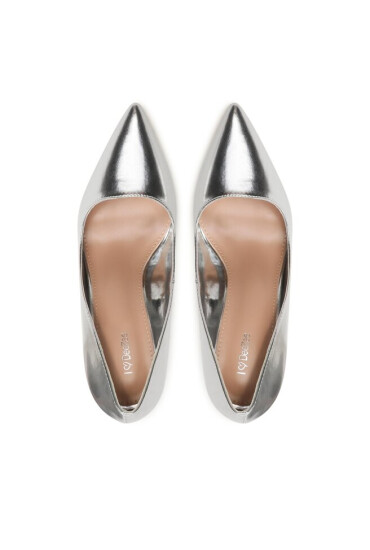 DeeZee Обувки на ток 92831-74 Silver - Mera.bg