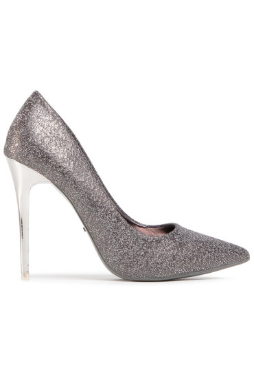DeeZee Обувки на ток GLAB2-4503-1 Silver - Mera.bg