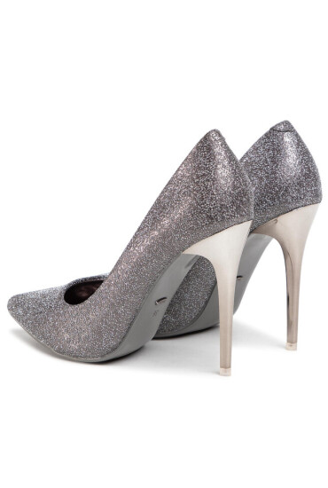 DeeZee Обувки на ток GLAB2-4503-1 Silver - Mera.bg