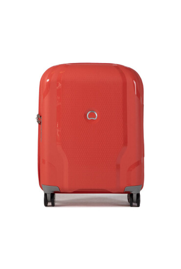 Delsey Малък твърд куфар Clavel 00384580314 Tangerine Orange - Mera.bg