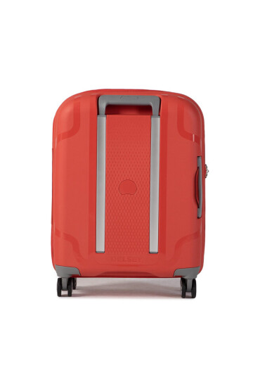 Delsey Малък твърд куфар Clavel 00384580314 Tangerine Orange - Mera.bg