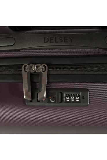 Delsey Малък твърд куфар Air Armour 00386680318 Dark Purple - Mera.bg