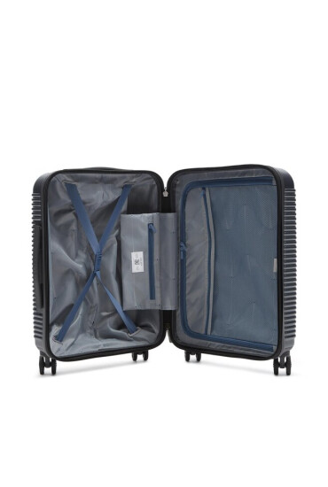 Delsey Малък твърд куфар Freestyle 00385980301 Graphite - Mera.bg