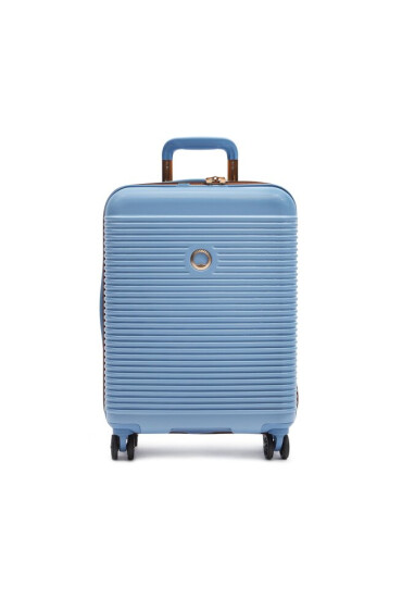 Delsey Малък твърд куфар Freestyle 00385980342 Sky Blue - Mera.bg