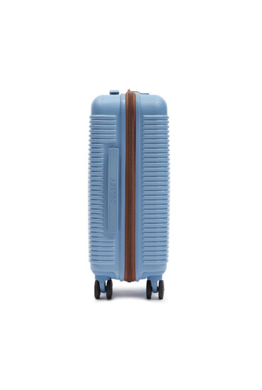 Delsey Малък твърд куфар Freestyle 00385980342 Sky Blue - Mera.bg