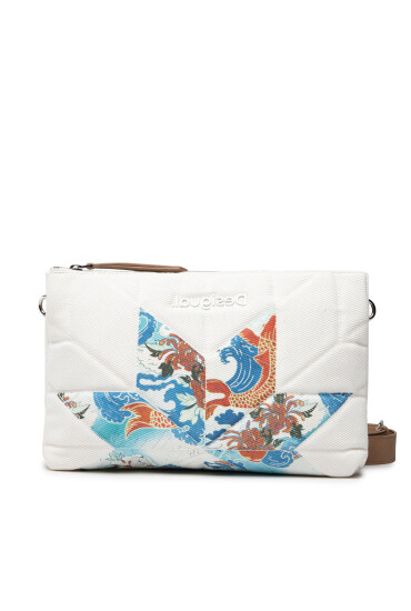 Desigual Дамска чанта 22SAXA36 Бял - Mera.bg