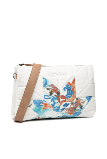Desigual Дамска чанта 22SAXA36 Бял - Mera.bg