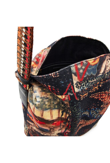 Desigual Дамска чанта 23WAXA35 2000 - Mera.bg