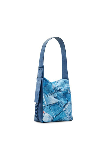 Desigual Дамска чанта 23WAXY13 Син - Mera.bg