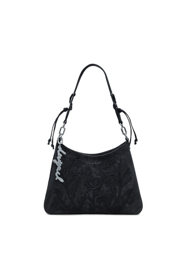 Desigual Дамска чанта Romeo Floral Total Bl 25WAXP40 Черен - Mera.bg