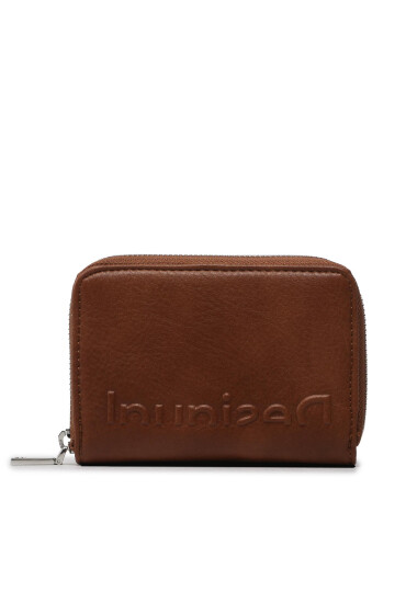 Desigual Голям дамски портфейл 23SAYP11 Кафяв - Mera.bg