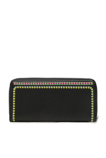 Desigual Голям дамски портфейл 23SAYP12 Черен - Mera.bg