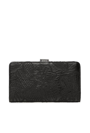 Desigual Голям дамски портфейл 23SAYP15 Черен - Mera.bg