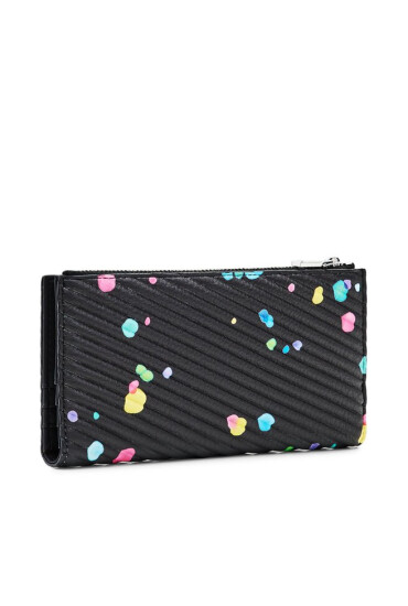 Desigual Голям дамски портфейл 23WAYP15 Черен - Mera.bg