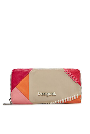 Desigual Голям дамски портфейл 24SAYP24 Цветен - Mera.bg
