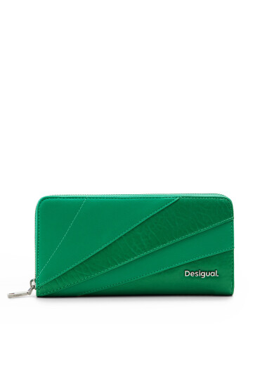 Desigual Голям дамски портфейл 24SAYP25 Зелен - Mera.bg