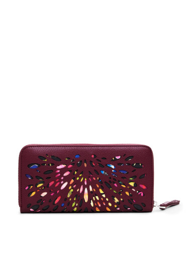 Desigual Голям дамски портфейл Blackwell Fiona 24WAYP31 Бордо - Mera.bg