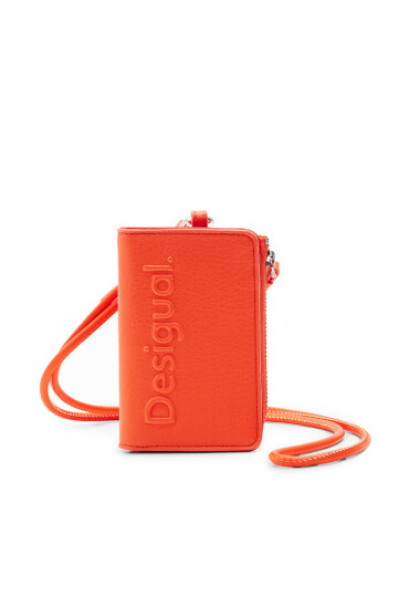 Desigual Малък дамски портфейл 24SAYP02 Оранжев - Mera.bg