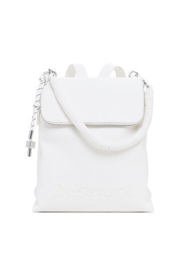 Desigual Раница Half Hampton 25SAKP45 Екрю - Mera.bg