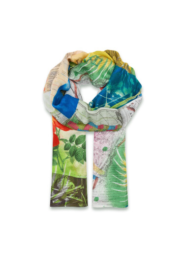 Desigual Шал 24SAWA23 Бял - Mera.bg