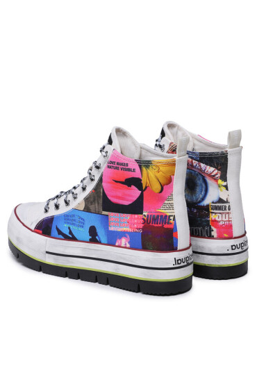 Desigual Сникърси 23SSKA44 Цветен - Mera.bg