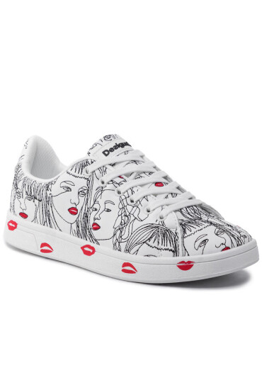 Desigual Сникърси Shoes Cosmic Caras 19WSKP01 1000 - Mera.bg