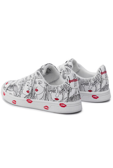 Desigual Сникърси Shoes Cosmic Caras 19WSKP01 1000 - Mera.bg