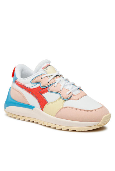 Diadora Сникърси Jolly Canvas Wn 501.178305 01 C9868 White/Evening Sand/Hot Co - Mera.bg