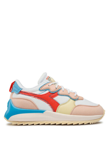 Diadora Сникърси Jolly Canvas Wn 501.178305 01 C9868 White/Evening Sand/Hot Co - Mera.bg