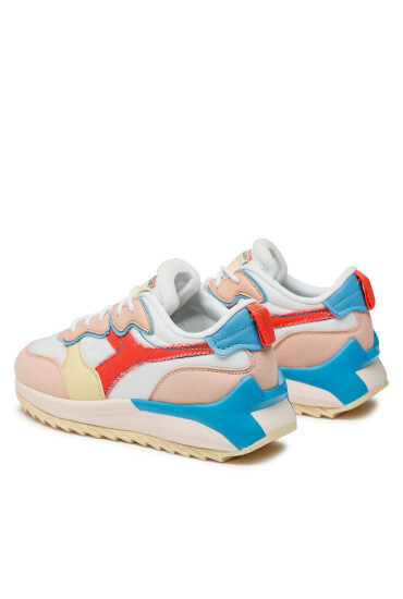 Diadora Сникърси Jolly Canvas Wn 501.178305 01 C9868 White/Evening Sand/Hot Co - Mera.bg