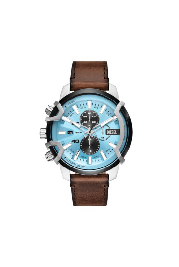 Diesel Часовник Griffed DZ4656 Blue/Brown - Mera.bg