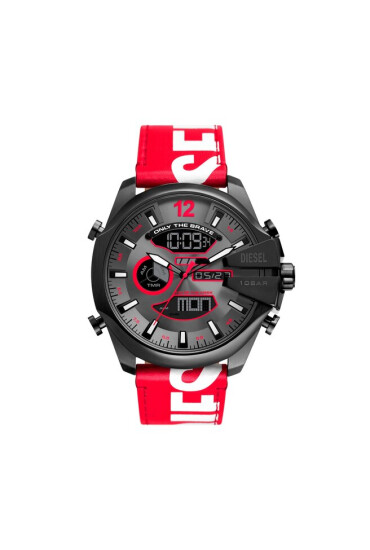 Diesel Часовник Mega Chief DZ4647 Grey/Red - Mera.bg