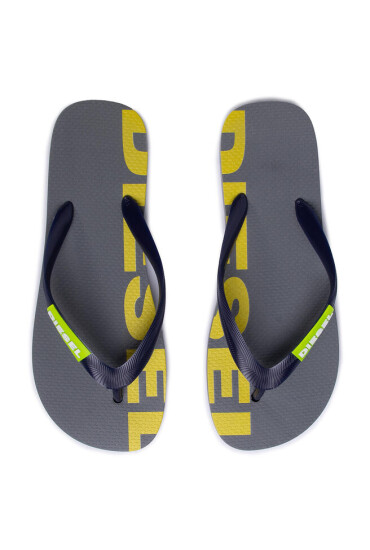 Diesel Джапанки Sa-Briian Y01938 P2294 H7993 Monument/Dark Denim/Yellow Fluo - Mera.bg