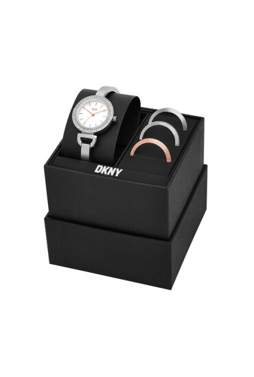 DKNY Часовник Uptown D NY6675SET Silver - Mera.bg