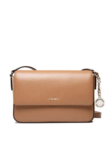 DKNY Дамска чанта Bryant Md Flap Xbody R82E3467 Cashew CSH - Mera.bg
