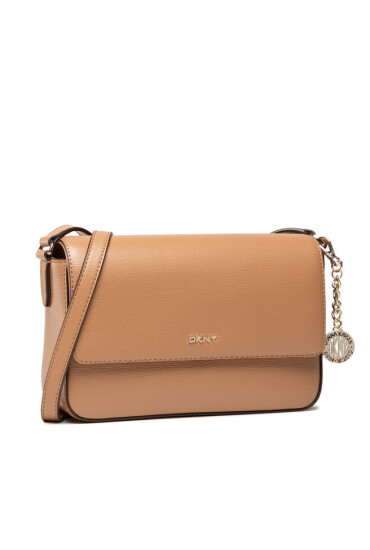 DKNY Дамска чанта Bryant Md Flap Xbody R82E3467 Cashew CSH - Mera.bg