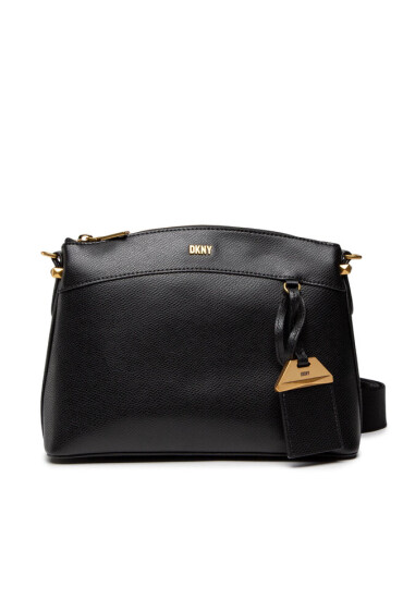 DKNY Дамска чанта Marykate Crossbody R22ERS79 Blk/Gold BGD - Mera.bg