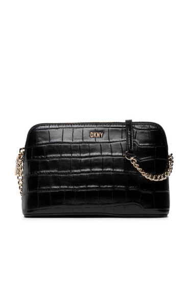 DKNY Дамска чанта Bryant Dome Crossbody R23EP655 Black/Gold BGD - Mera.bg