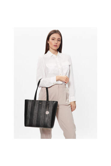 DKNY Дамска чанта Bryant Ns Tote R23A4R73 Bk Logo/Bk XLB - Mera.bg