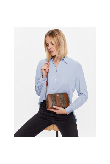 DKNY Дамска чанта Bryant Dome Crossbody R23E4655 Mocha/Crml D3E - Mera.bg