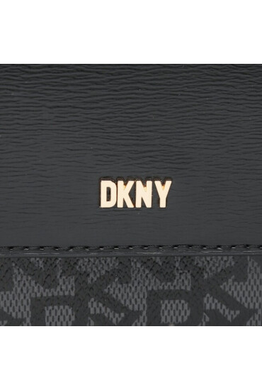 DKNY Дамска чанта Bryant Chain Flap Cb R24EJA90 Bk Logo/Bk XLB - Mera.bg