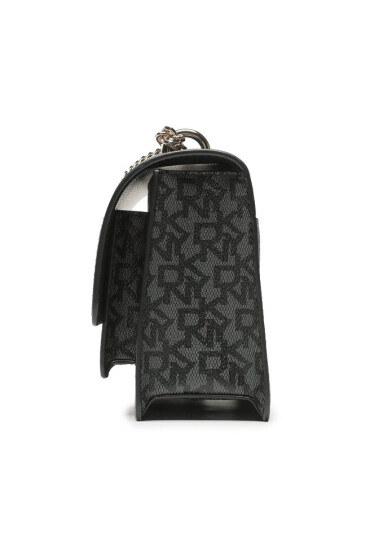 DKNY Дамска чанта Bryant Chain Flap Cb R24EJA90 Bk Logo/Bk XLB - Mera.bg