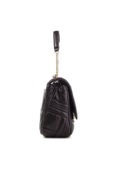 DKNY Дамска чанта Allen Lg Flap Shoulder R833B637 Blk/Gold BGD - Mera.bg