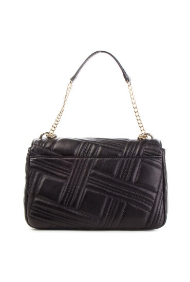 DKNY Дамска чанта Allen Lg Flap Shoulder R833B637 Blk/Gold BGD - Mera.bg