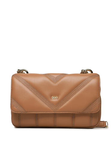 DKNY Дамска чанта Becca Md Flap Should R313BW79 Cashew CSH - Mera.bg