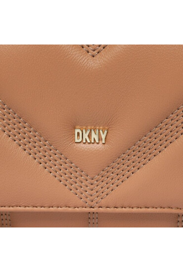 DKNY Дамска чанта Becca Md Flap Should R313BW79 Cashew CSH - Mera.bg