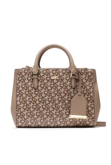 DKNY Дамска чанта Belle Sm Satchel R33DJY77 Кафяв - Mera.bg