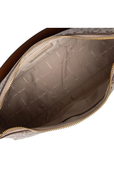 DKNY Дамска чанта Bryant Conv Hobo R21CJR74 Chino/Crml NHJ - Mera.bg